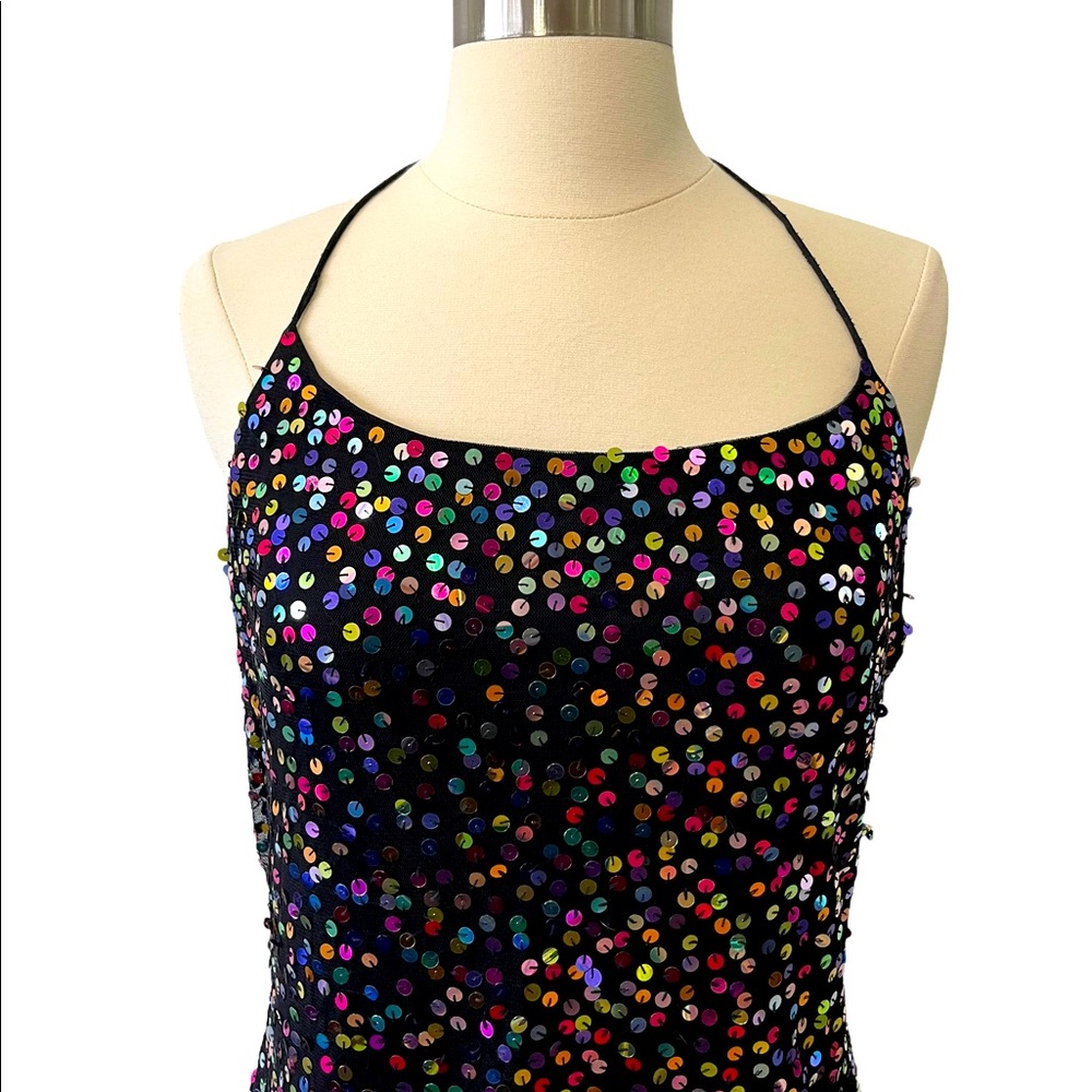 Cassandra Stone Dress NWT Size 14 Color Black - Picture 3 of 6